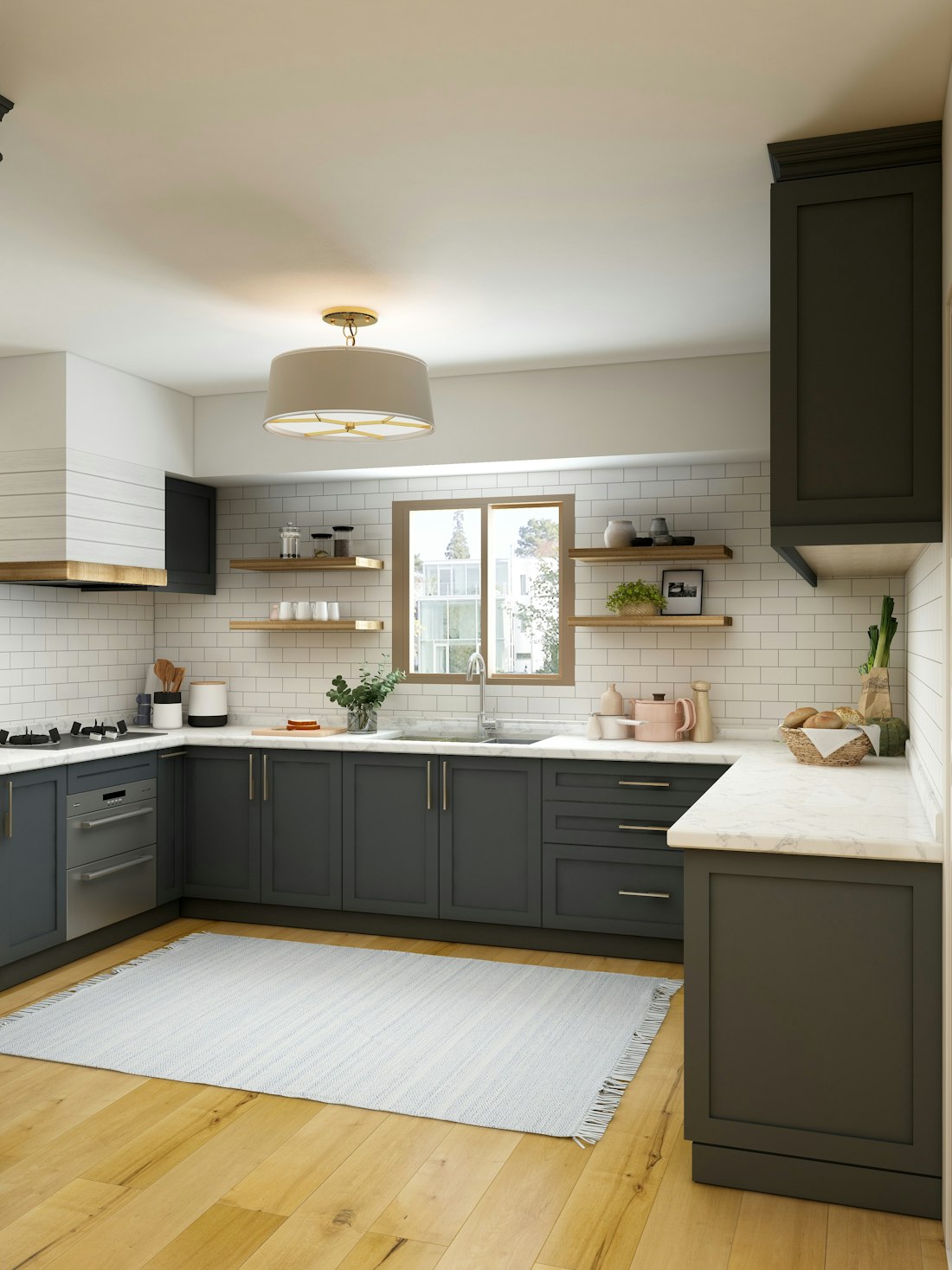 Custom kitchen cabinetry